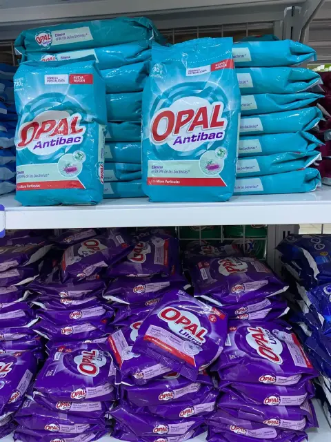 Detergente Opal Antibac en bolsa