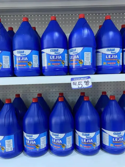 Lejía Clean Import bidón azul