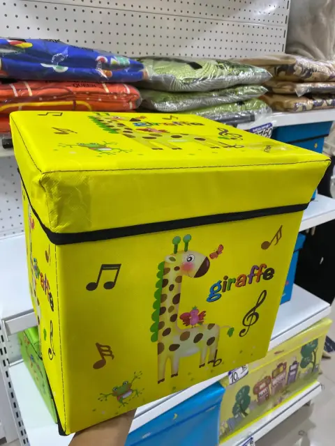 Caja organizadora plegable de tela