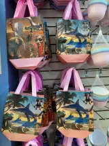 Bolsos de tela con estampado 3D