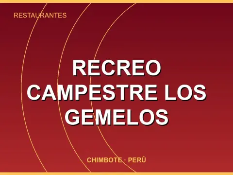 Recreo Campestre Los gemelos