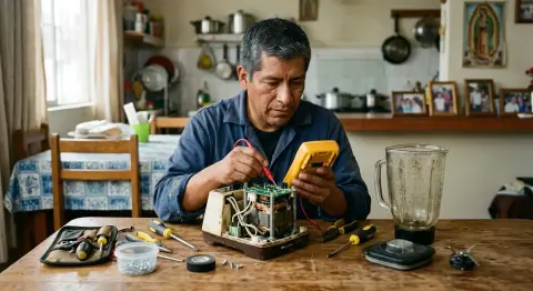 Reparación de licuadora que no prende en Chimbote