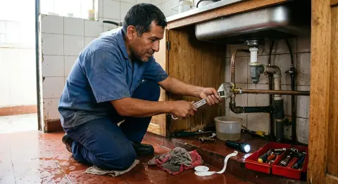 Reparación de fugas de agua en tuberías en Chimbote