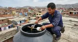 Reparación de flotante de tanque de agua que rebalsa en Chimbote