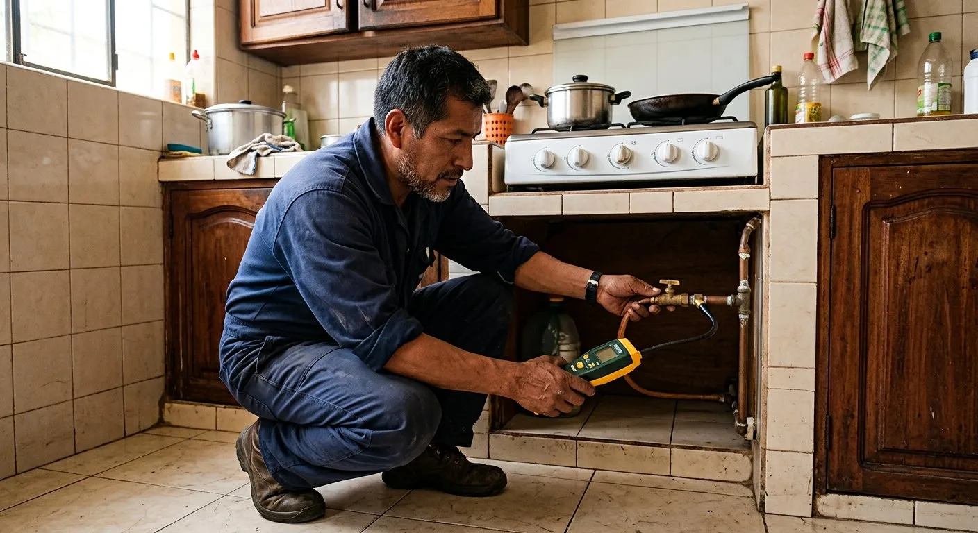 Reparación de fugas de gas en cocinas en Chimbote