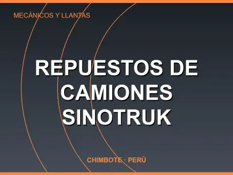 Repuestos De Camiones Sinotruk
