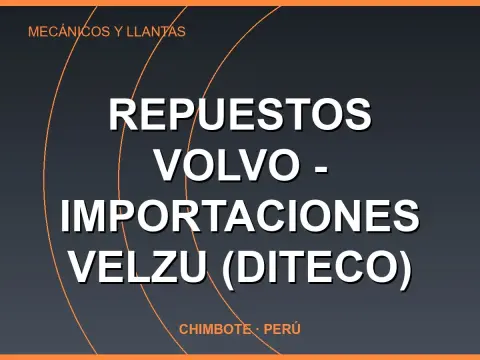 REPUESTOS VOLVO - IMPORTACIONES VELZU (DITECO)