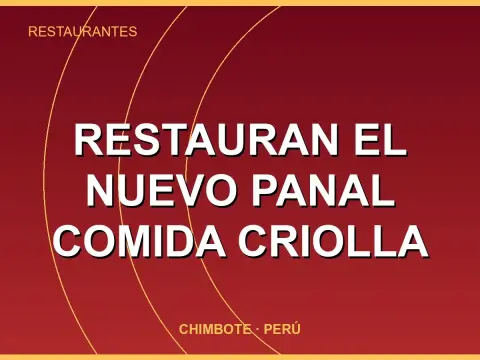 Restauran El Nuevo Panal Comida Criolla