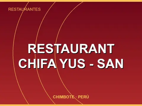 Restaurant Chifa Yus - San