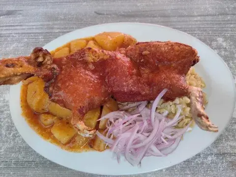Pollo a la brasa (1/4)