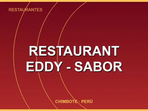 Restaurant Eddy - Sabor