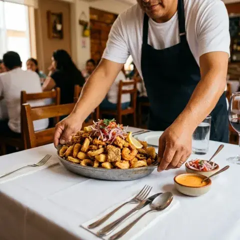 Jalea de Pescado y Mariscos (Plato para 2 Personas)