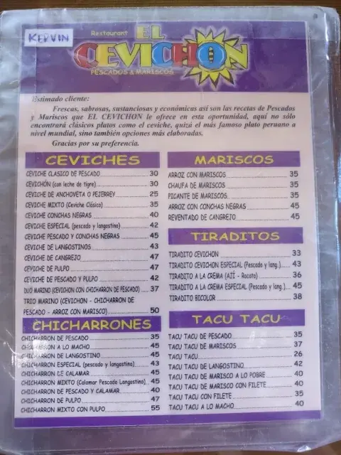 Parihuela de pescado y mariscos