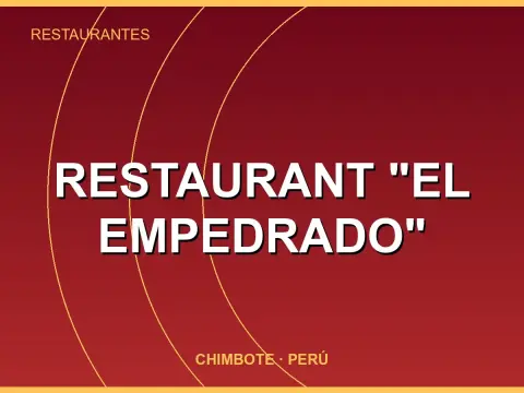 Restaurant "El Empedrado"