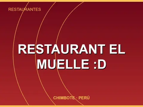 Restaurant El Muelle :D