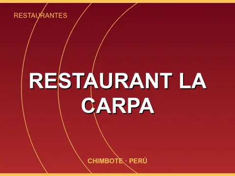 Restaurant La Carpa