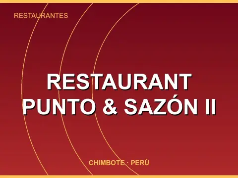 Restaurant Punto & Sazón II