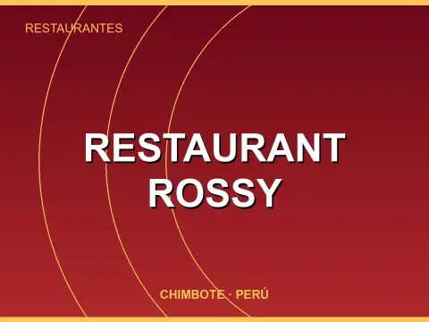 restaurant Rossy
