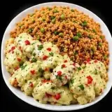 Alitas Acevichadas con Chaufa
