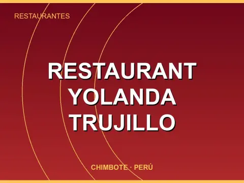 RESTAURANT YOLANDA TRUJILLO
