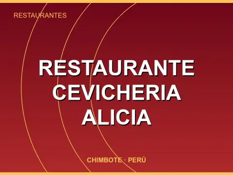 Restaurante Cevicheria Alicia