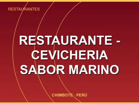 Restaurante - Cevicheria Sabor Marino