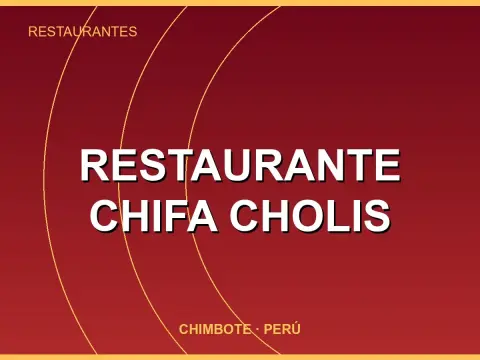 Restaurante Chifa Cholis