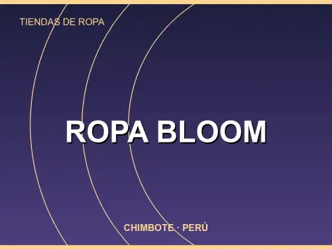 Ropa Bloom