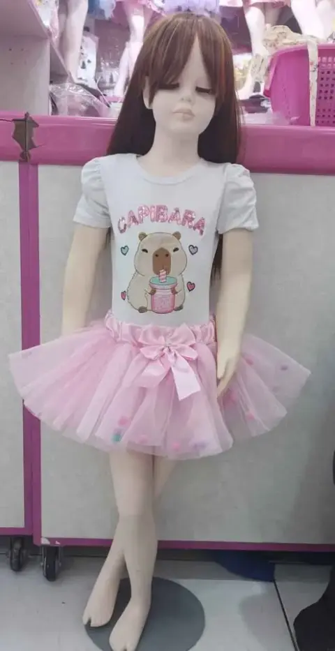 tutús temáticos en conjuntos de tendencia para niñas