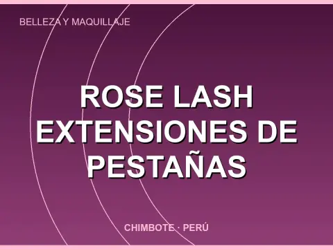 Rose Lash extensiones de pestañas
