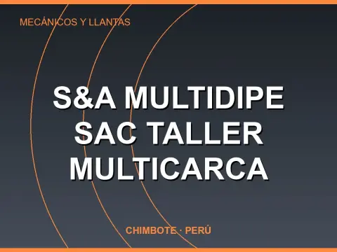 S&A MULTIDIPE SAC taller multicarca