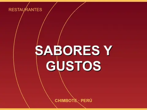 Sabores Y Gustos