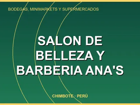 Salon De Belleza Y Barberia Ana's