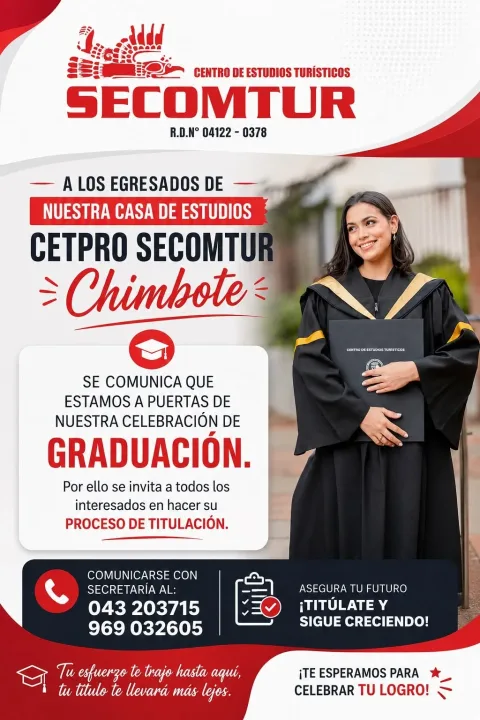 Titulación y graduación para egresados