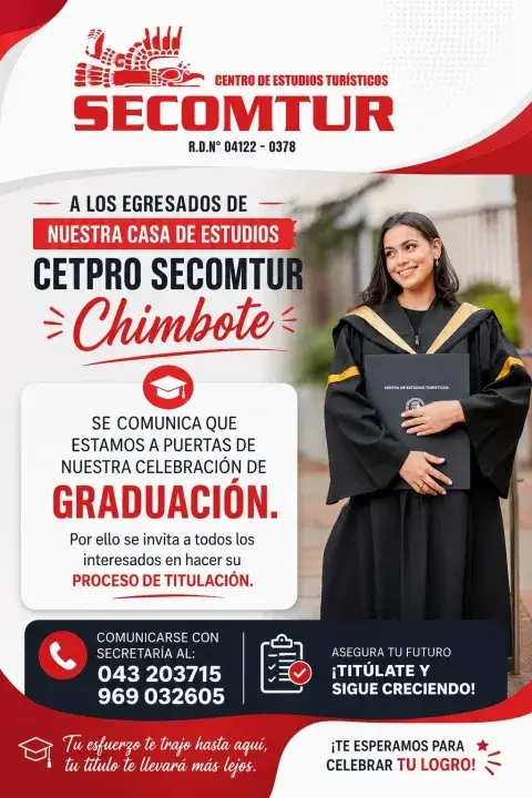 Titulación y graduación para egresados