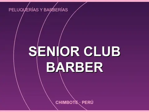 SENIOR CLUB BARBER