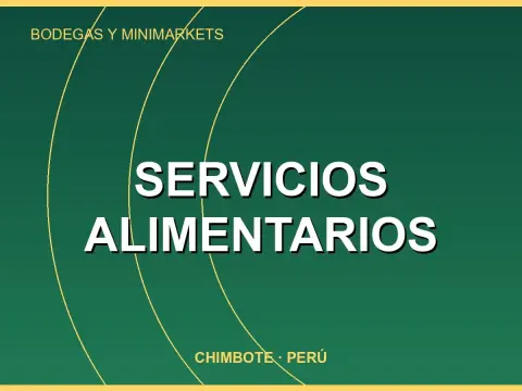 Servicios Alimentarios