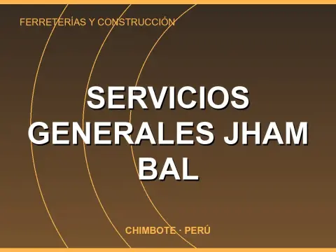 Servicios generales Jham Bal