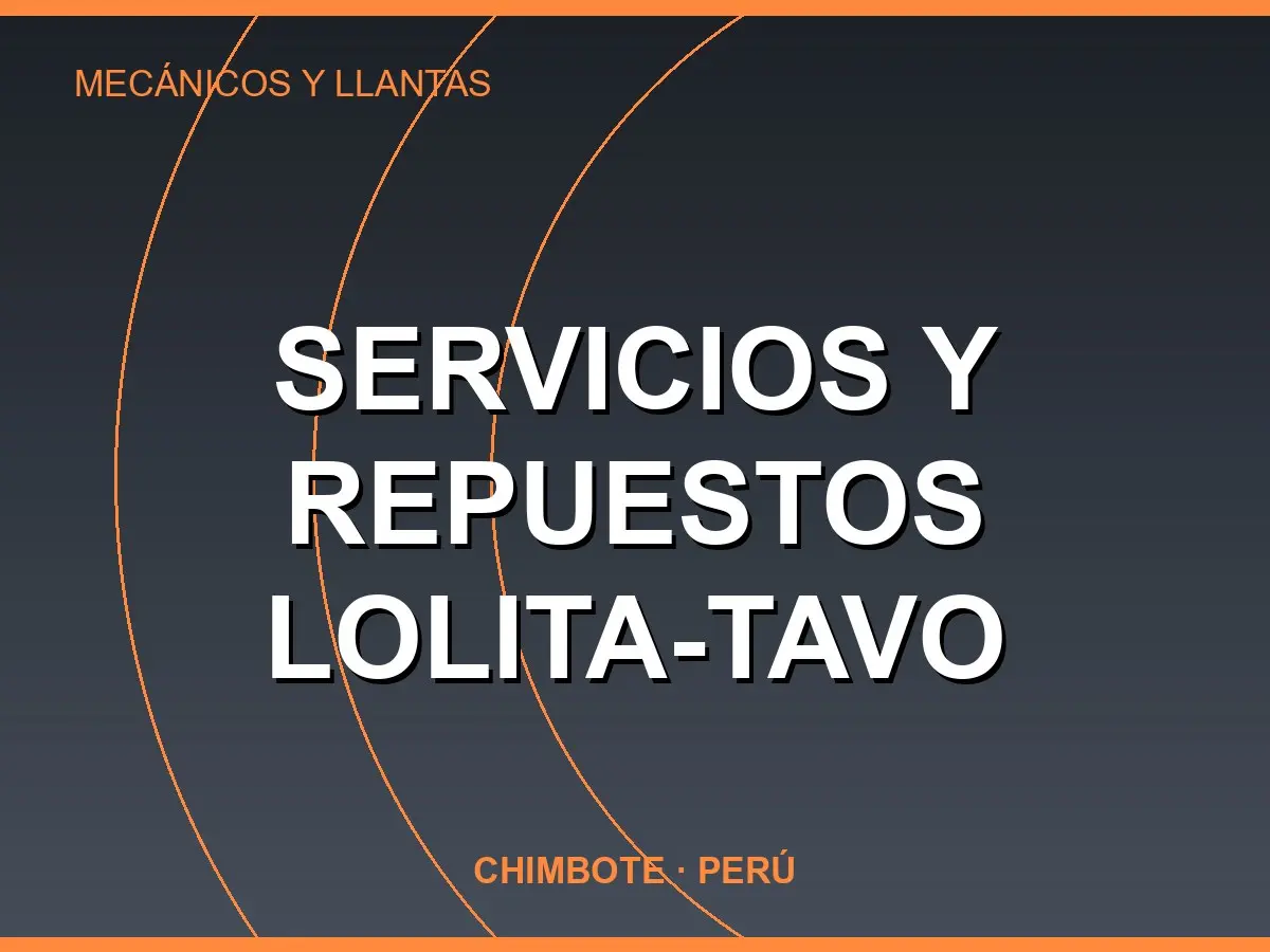 Abrir tarjeta de Servicios Y Repuestos Lolita-Tavo