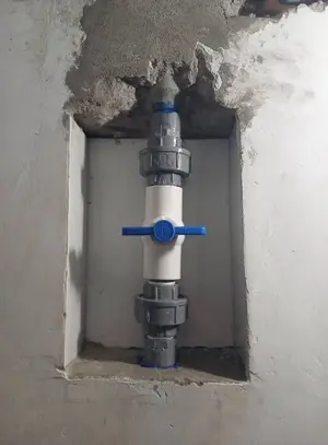 Instalación de caño