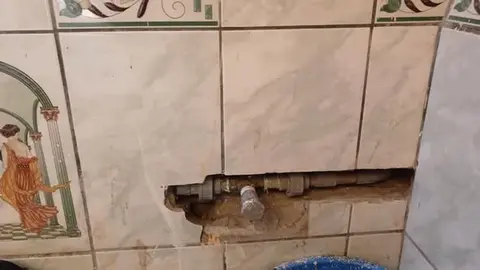 Instalación de caño