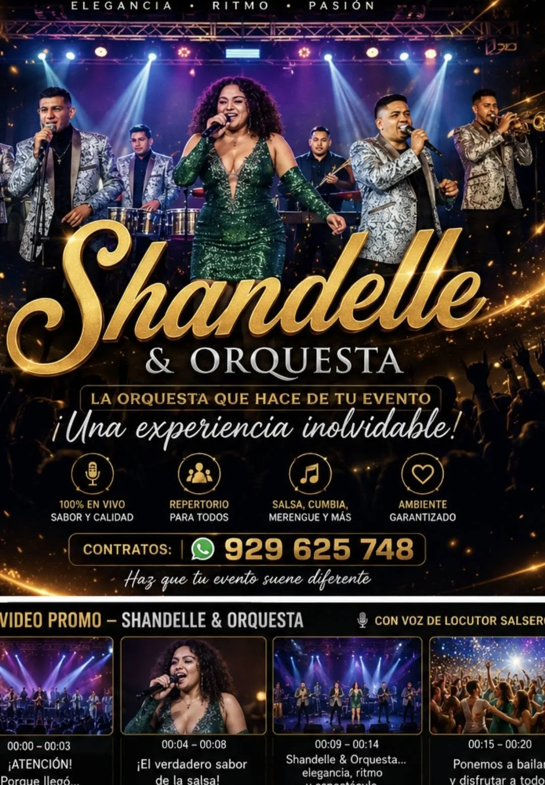 Abrir tarjeta de Shandelle & Orquesta
