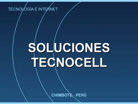 SOLUCIONES TECNOCELL