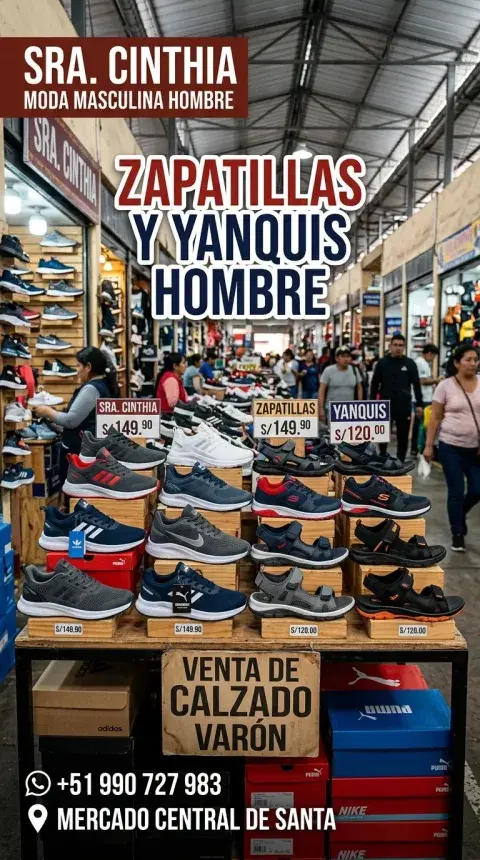 Zapatillas y Yanquis para Hombre