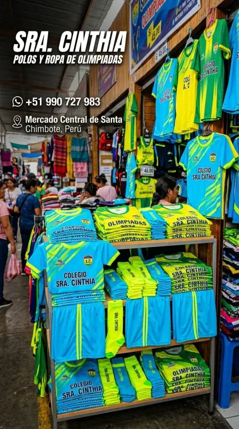 Polos Sublimados, Shorts y Medias para Olimpiadas