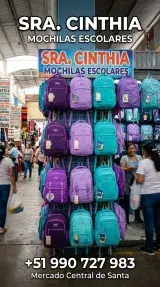 Mochilas Escolares (Campaña Escolar)