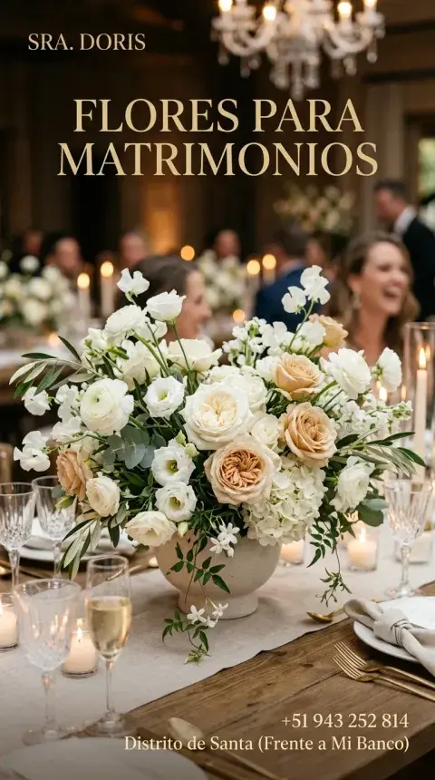 Flores para Matrimonios y Bodas