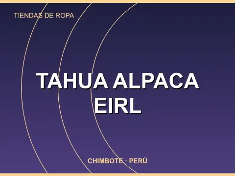 Tahua Alpaca Eirl
