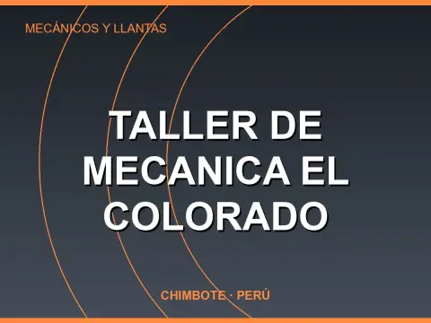 Taller De Mecanica El Colorado