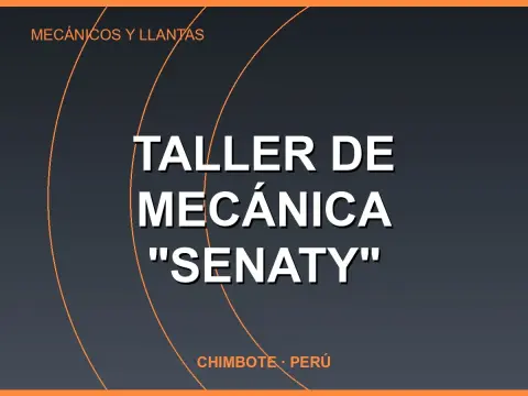 Taller de Mecánica "Senaty"